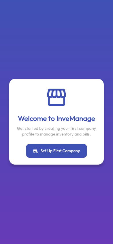 Welcome Screen